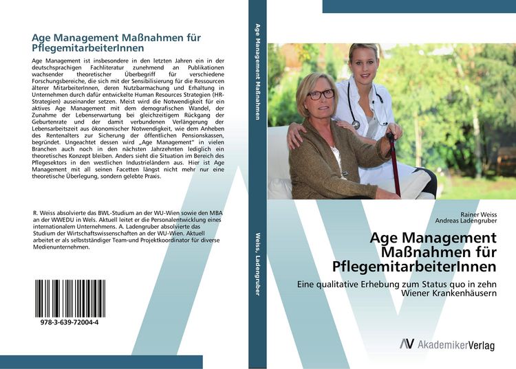 Produktbild: Age Management Ma&szlig;nahmen f&uuml;r PflegemitarbeiterInnen