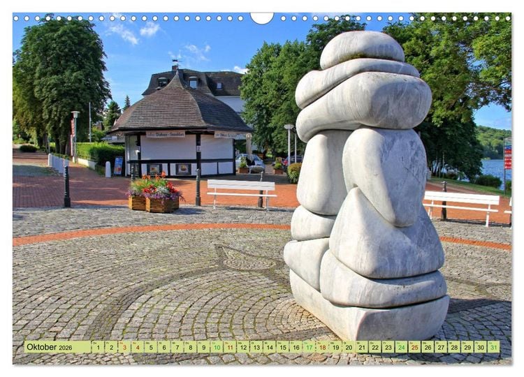 Produktbild: Malente - Das bunte Herz der Holsteinischen Schweiz (Wandkalender 2026 DIN A3 quer), CALVENDO Monatskalender