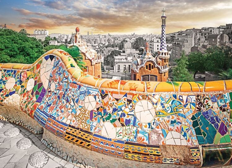 Produktbild: Barcelona Park G&uuml;ell (Puzzle)