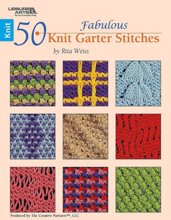 Produktbild: 50 Fabulous Knit Garter Stitches