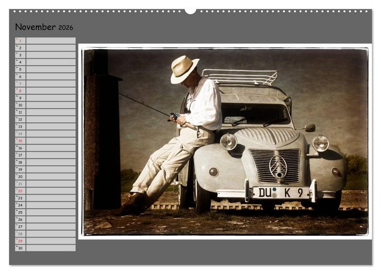 Produktbild: Oldtimer auf Tour (Wandkalender 2026 DIN A2 quer), CALVENDO Monatskalender