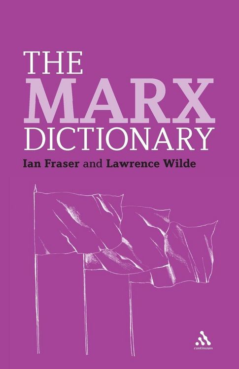 Produktbild: The Marx Dictionary