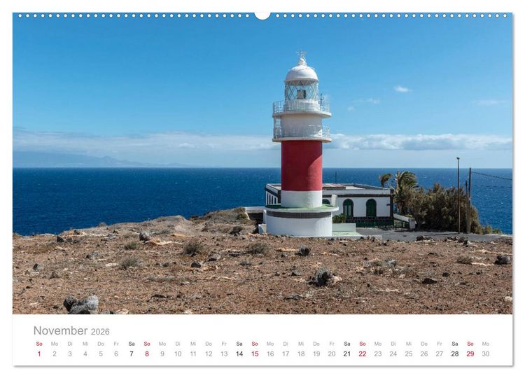 Produktbild: La Gomera &ndash; Die gr&uuml;ne Perle der Kanaren. (Wandkalender 2026 DIN A2 quer), CALVENDO Monatskalender