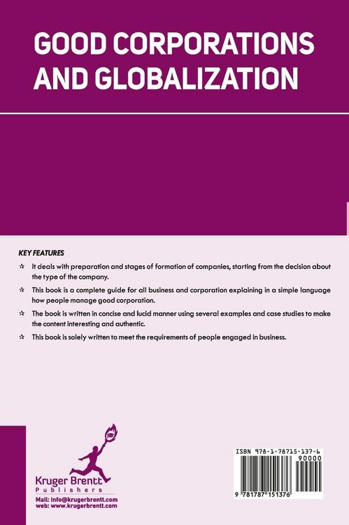 Produktbild: Good Corporations and Globalization