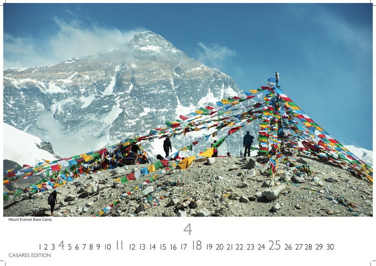 Produktbild: Nepal Kalender 2027 &ndash; Wandkalender | Fotokalender Asien 35x50cm Grosses Format - Atemberaubende Fotos der Himalaya-Gipfel, Tempel und heiligen St&auml;tten Nepals