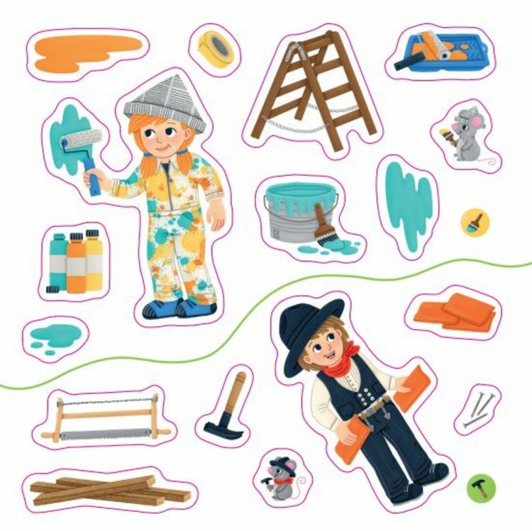 Produktbild: Meine Mini-Stickerwelt - Baustelle