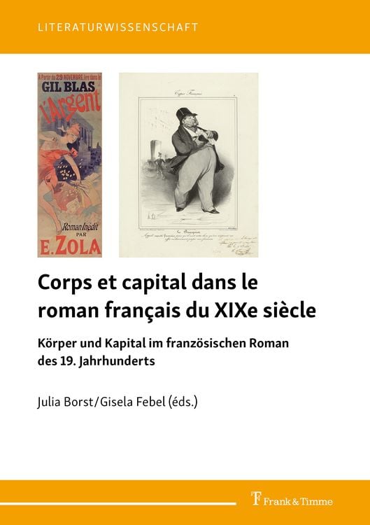 Produktbild: Corps et capital dans le roman fran&ccedil;ais du XIXe si&egrave;cle