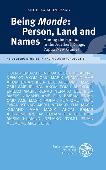 Produktbild: Being &lsquo;Mande&rsquo;: Person, Land and Names