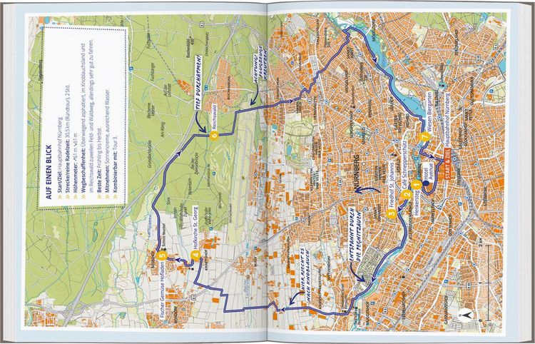 Produktbild: DUMONT Radelzeit in Mittelfranken & Oberfranken
