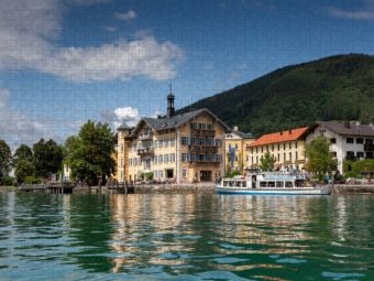 Produktbild: CALVENDO Puzzle Ein Motiv aus dem Kalender Tegernsee - Im Herz der Natur | 1000 Teile Lege-Gr&ouml;&szlig;e 64x48cm Foto-Puzzle f&uuml;r gl&uuml;ckliche Stunden