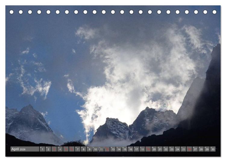 Produktbild: Himalaya (Tischkalender 2026 DIN A5 quer), CALVENDO Monatskalender
