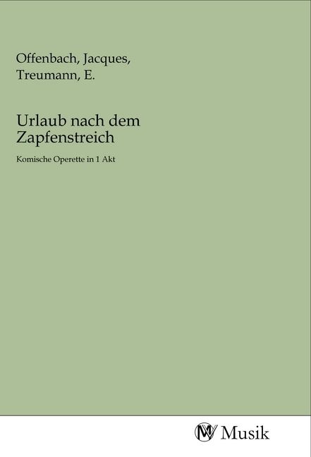 Produktbild: Urlaub nach dem Zapfenstreich