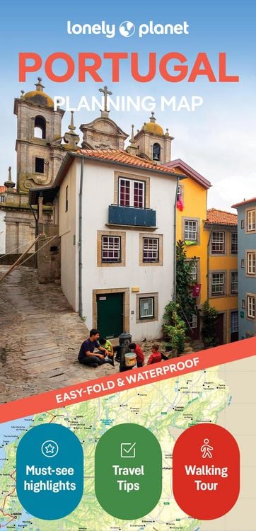 Produktbild: Lonely Planet Portugal Planning Map