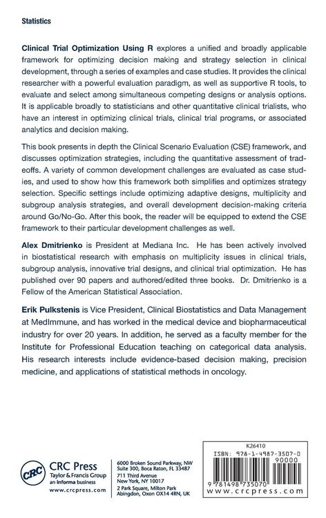 Produktbild: Clinical Trial Optimization Using R