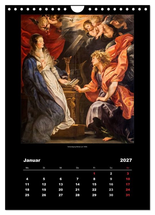 Produktbild: Peter Paul Rubens - Rubens (Wandkalender 2027 DIN A4 hoch), CALVENDO Monatskalender