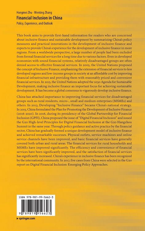 Produktbild: Financial Inclusion in China