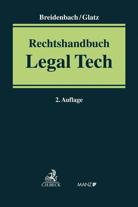 Produktbild: Rechtshandbuch Legal Tech