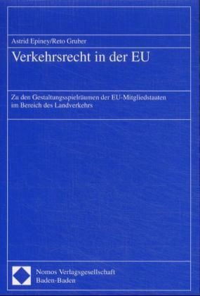 Produktbild: Verkehrsrecht in der EU