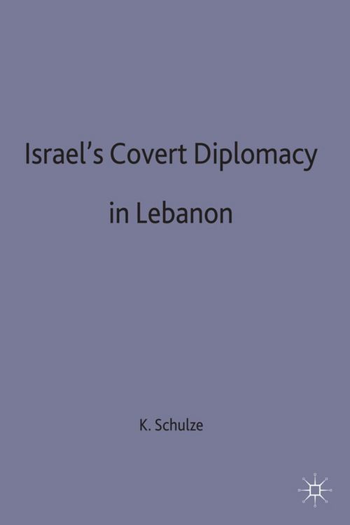 Produktbild: Israel's Covert Diplomacy in Lebanon