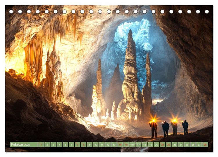 Produktbild: Wandergl&uuml;ck - Momente der Freiheit in der Natur (Tischkalender 2026 DIN A5 quer), CALVENDO Monatskalender