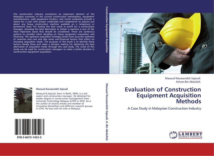 Produktbild: Evaluation of Construction Equipment Acquisition Methods