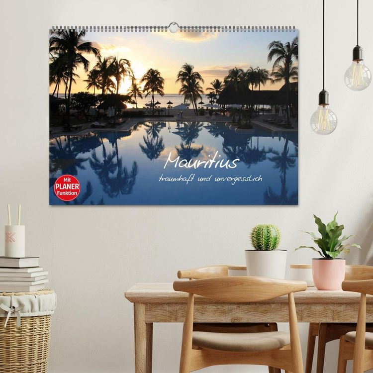 Produktbild: Mauritius - traumhaft und unvergesslich (Wandkalender 2026 DIN A2 quer), CALVENDO Monatskalender