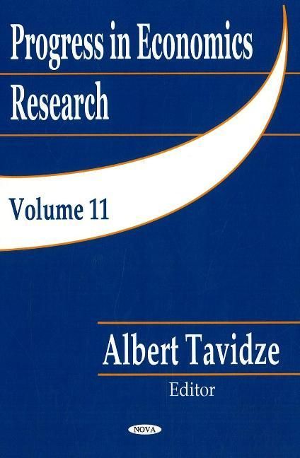 Produktbild: Tavidze, A: Progress in Economics Research, Volume 11