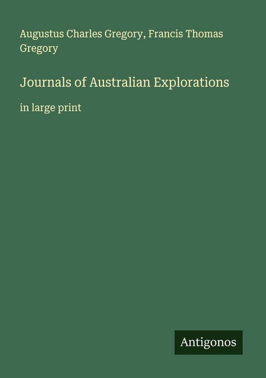 Produktbild: Journals of Australian Explorations