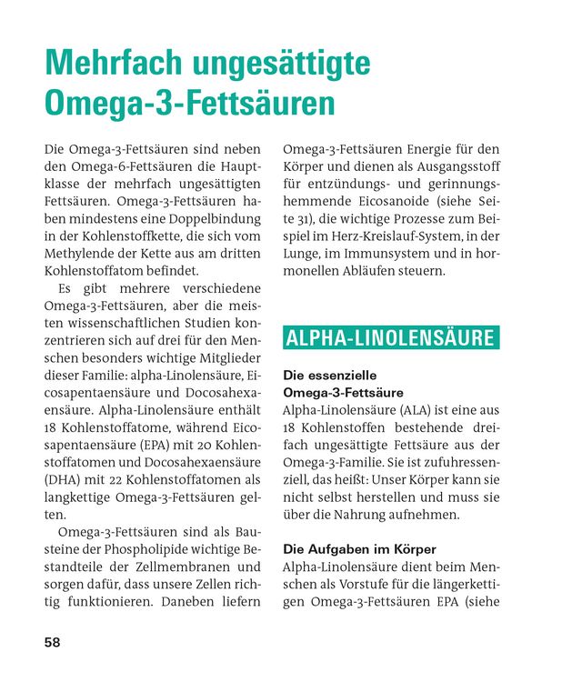 Produktbild: Fette und Fetts&auml;uren