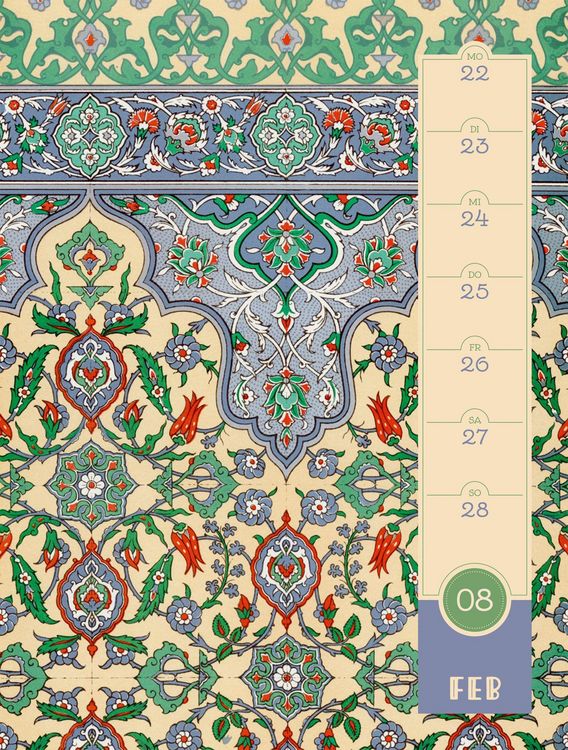 Produktbild: Patterns Wochenplaner Kalender 2027