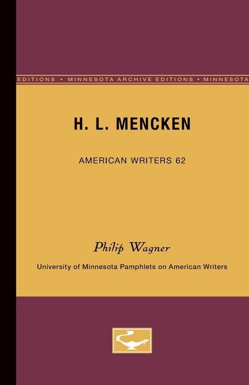 Produktbild: H.L. Mencken - American Writers 62