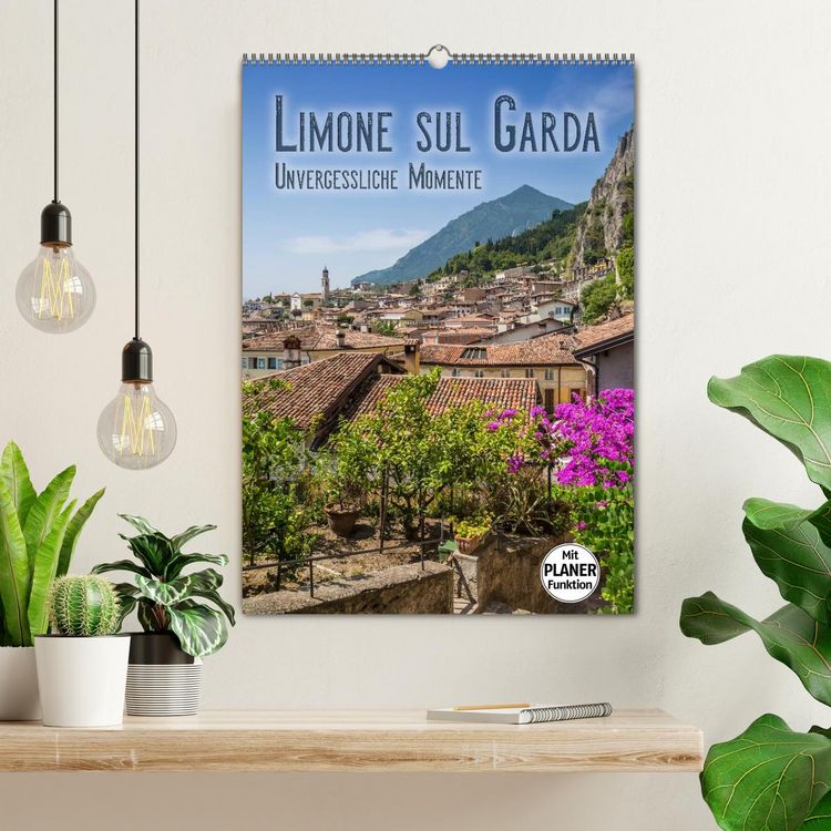 Produktbild: LIMONE SUL GARDA Unvergessliche Momente (Wandkalender 2026 DIN A2 hoch), CALVENDO Monatskalender