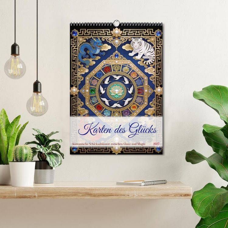 Produktbild: Karten des Gl&uuml;cks (Wandkalender 2027 DIN A3 hoch), CALVENDO Monatskalender