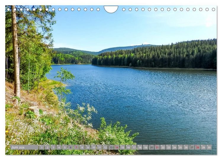 Produktbild: Wandern im Erzgebirge (Wandkalender 2026 DIN A4 quer), CALVENDO Monatskalender