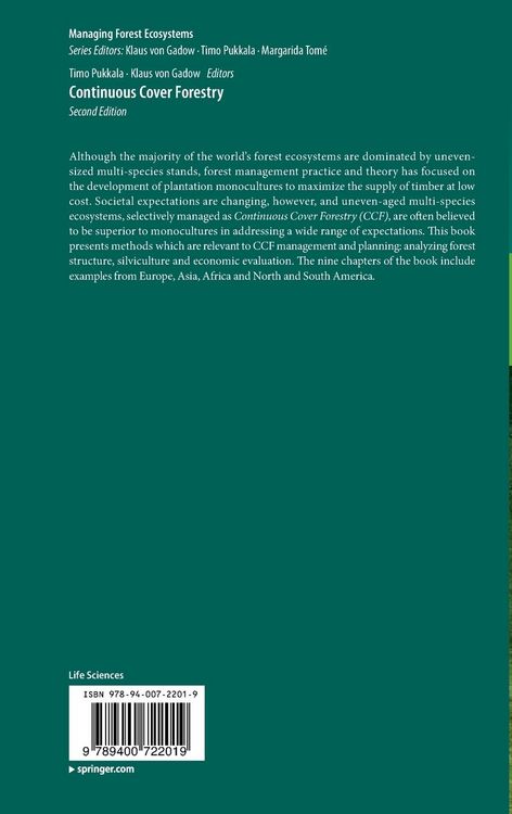 Produktbild: Continuous Cover Forestry