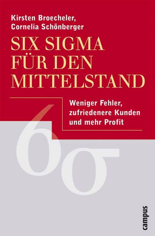 Produktbild: Six Sigma f&uuml;r den Mittelstand