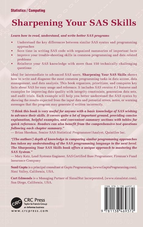 Produktbild: Sharpening Your SAS Skills