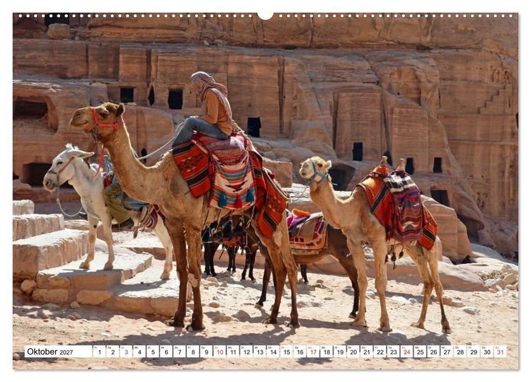 Produktbild: JORDANIEN, Faszination Nahost (Wandkalender 2027 DIN A2 quer), CALVENDO Monatskalender