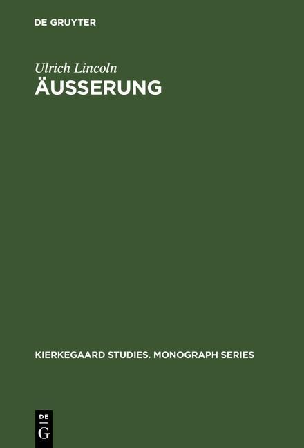 Produktbild: &Auml;u&szlig;erung