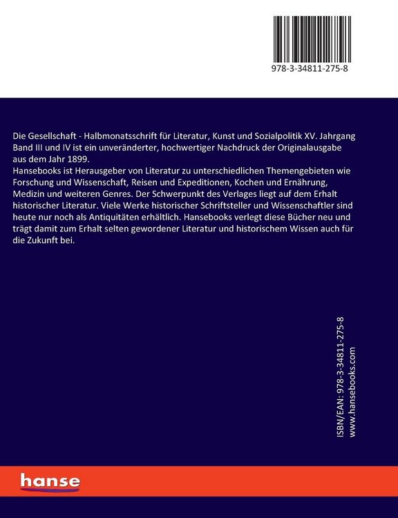 Produktbild: Die Gesellschaft