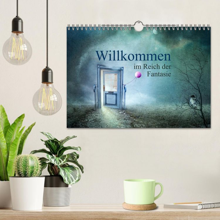 Produktbild: Willkommen im Reich der Fantasie (Wandkalender 2026 DIN A4 quer), CALVENDO Monatskalender