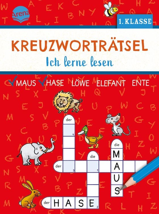 Produktbild: Kreuzwortr&auml;tsel. Ich lerne lesen (1. Klasse)