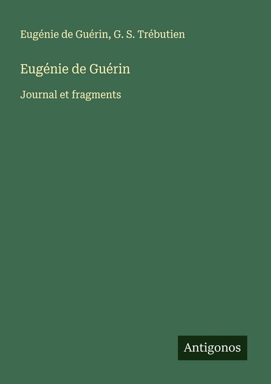 Produktbild: Eug&eacute;nie de Gu&eacute;rin