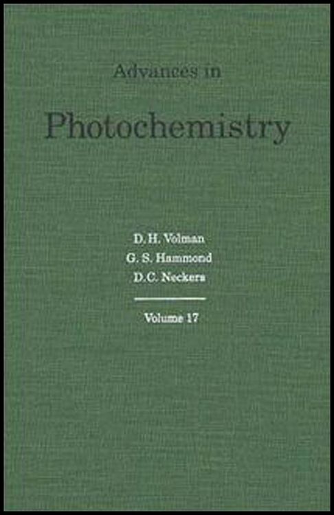 Produktbild: Advances in Photochemistry, Volume 17
