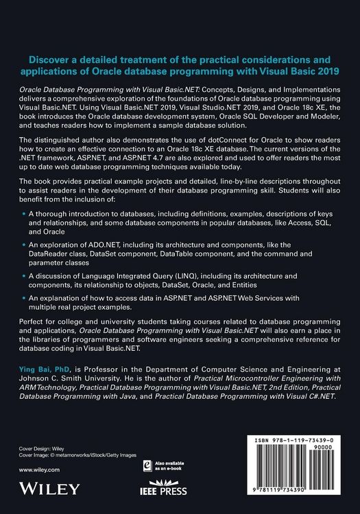 Produktbild: Oracle Database Programming with Visual Basic.NET