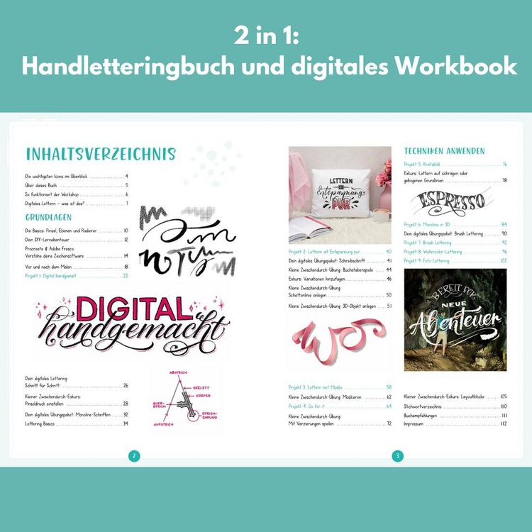 Produktbild: Der digitale Handlettering Workshop