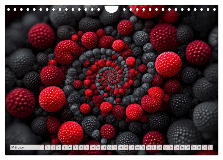 Produktbild: Fibonacci&rsquo;s Garten (Wandkalender 2026 DIN A4 quer), CALVENDO Monatskalender