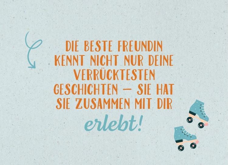 Produktbild: Eine beste Freundin ist wie die gro&szlig;e Liebe - nur besser