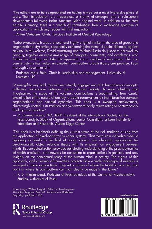 Produktbild: Social Defences Against Anxiety