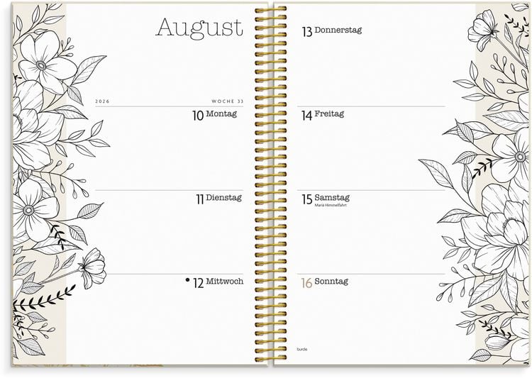 Produktbild: Life planner Bloom 26/27